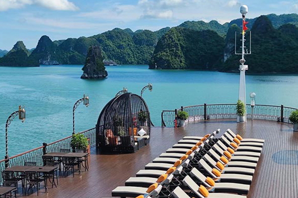 【五星尊榮住宿∣印度支那頂級遊輪】仙境漂流～河內、下龍灣、陸龍灣～海上小奢華、美食五日